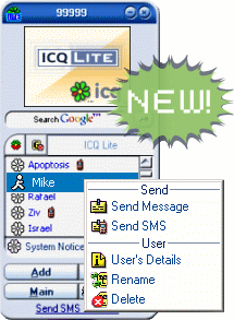 ICQ Lite build 1302 ENG