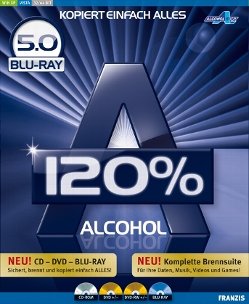 Alcohol 120% 5.0 Blu-Ray + Portable