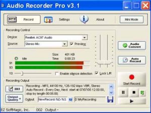 EZ Soft Audio Recorder Pro v3.13.1