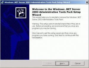 Windows 2003 Server Administration Tools Pack