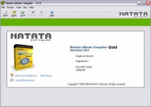 Natata eBook Compiler GOLD v3.0.3