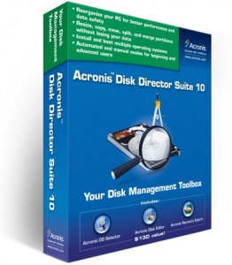 Acronis Disk Director Suite v10.0.2161 RUS